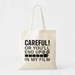 Bolsa Tote Cuidado Ou Você Vai Acabar No Meu Filme