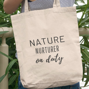 Bolsa Tote Cuidador da Natureza em Serviço Sustentável Ecológ
