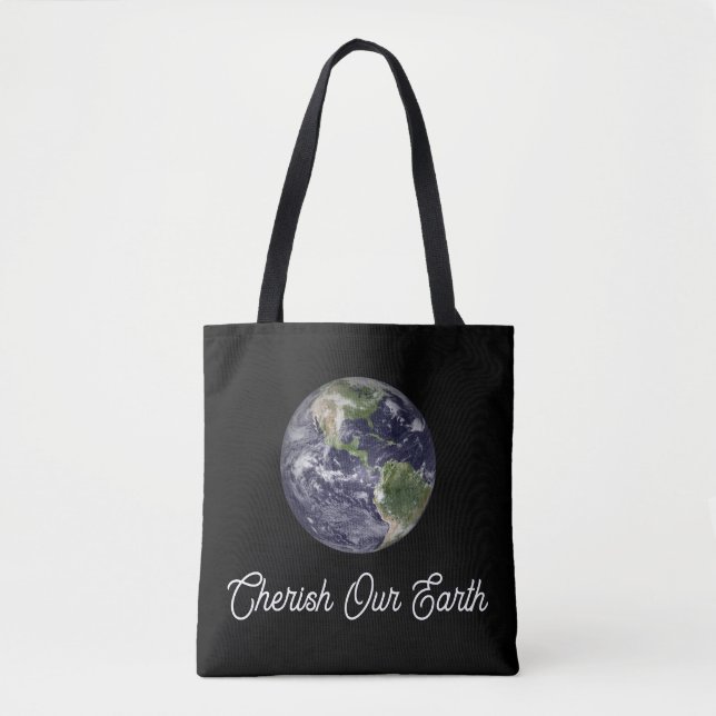 Bolsa Tote Cuide Da Nossa Terra (Frente)