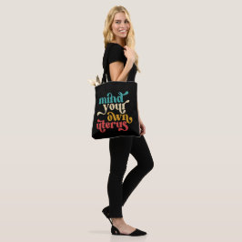 Bolsa Tote Cuide do seu próprio útero feminista