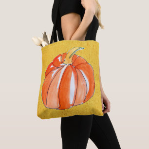Bolsa Tote Culinária de Abóbora Cura outono