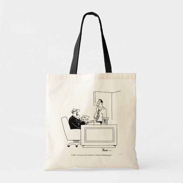 Bolsa Tote Culpa do escritório (Frente)