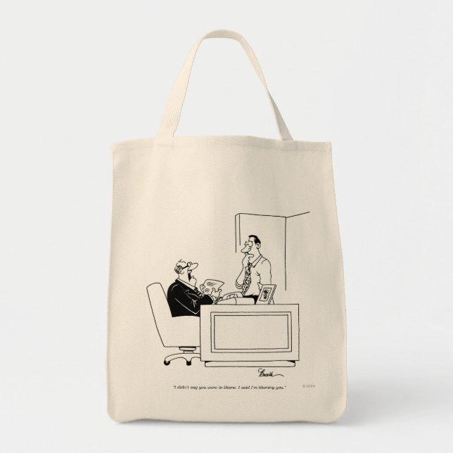 Bolsa Tote Culpa do escritório (Frente)