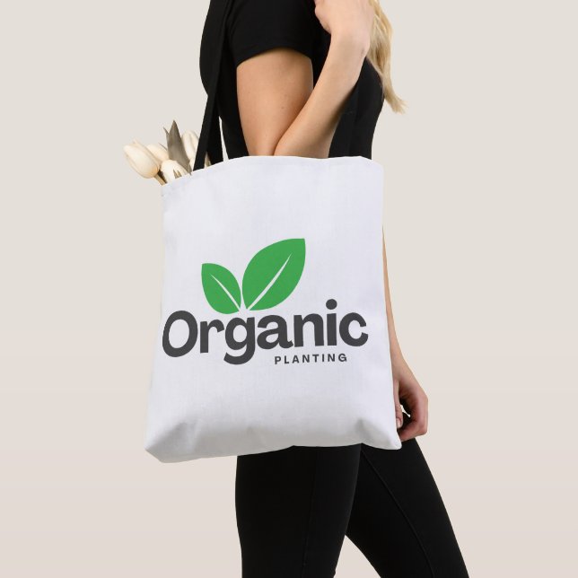 Bolsa Tote Cultivo Orgânico (Close Up)