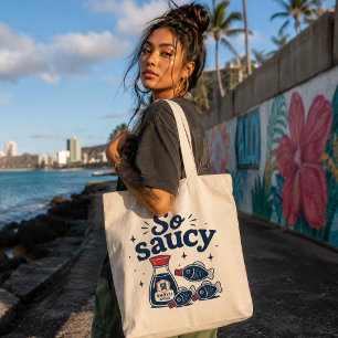 Bolsa Tote Cultura do Havaí - Tão Atrevido - edição shoyu