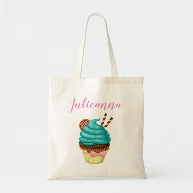 Bolsa Tote cupcake (Frente)