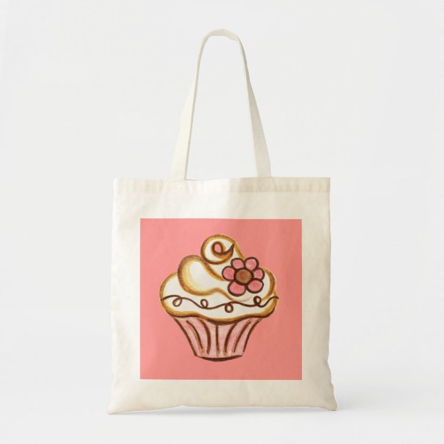 Bolsa Tote Cupcake (Frente)