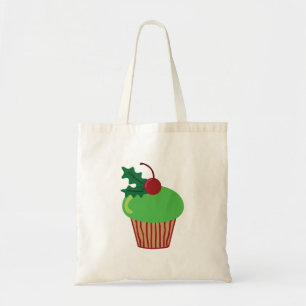 Bolsa Tote Cupcake de Natal