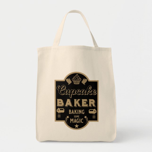 Bolsa Tote Cupcake Master Baker (Frente)