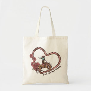 Bolsa Tote Cupido Me Encontra Um Cowboy