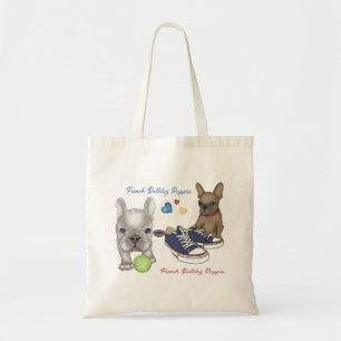 Bolsa Tote Cuppies de Buldogue Francês