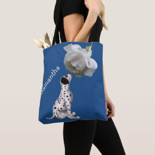 Bolsa Tote Cuppy E Rosa Animal Dalmacianos