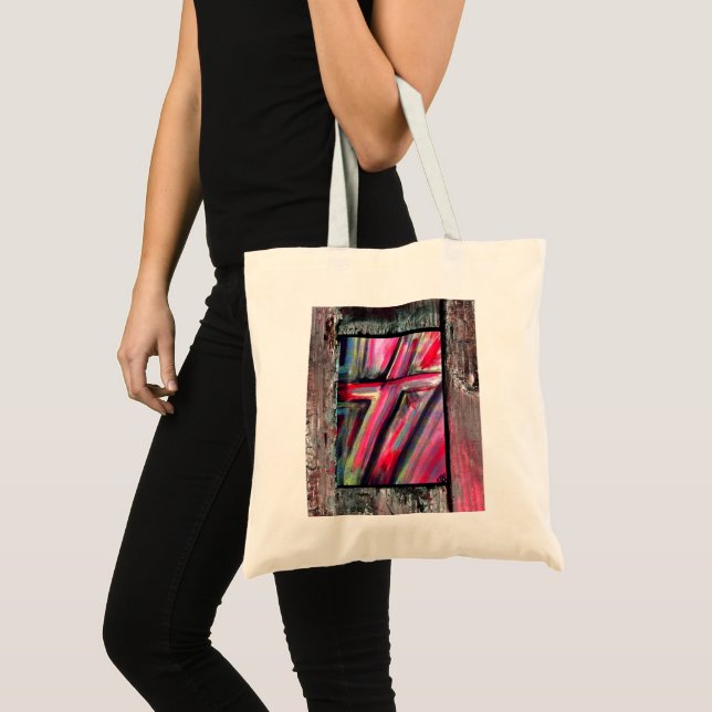Bolsa Tote Curando cruz (Frente (produto))