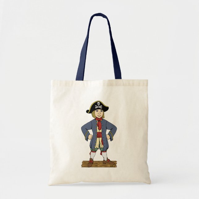 Bolsa Tote Curioso Pirata (Frente)