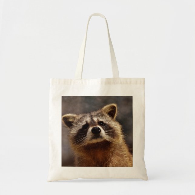 Bolsa Tote Curioso Raccoon (Frente)