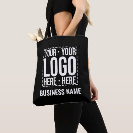 Bolsa Tote Custom Business Logo Corporate Company Modern Cool