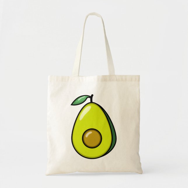Bolsa Tote Cute Avocado (Frente)