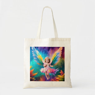 Bolsa Tote Cute Baby Angel Wings Art-38424