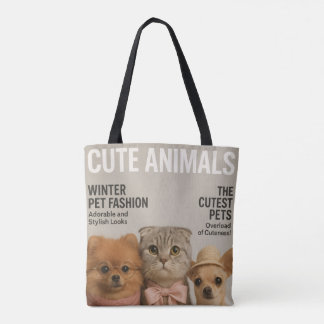 Bolsa Tote cute cat