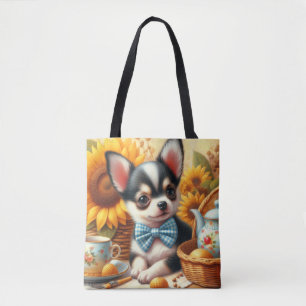 Bolsa Tote Cute Chihuahua Puppy