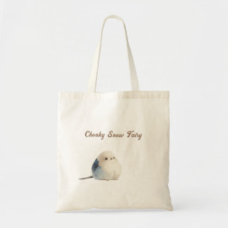 Bolsa Tote Cute Chonky Snow Fairy Shima Enaga Bird