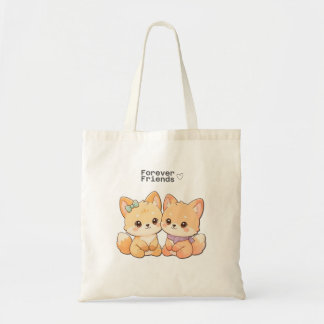 Bolsa Tote Cute Fox Forever Friends – Tote Bag