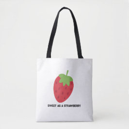 Bolsa Tote Cute Fruit-Themed Everyday Bag