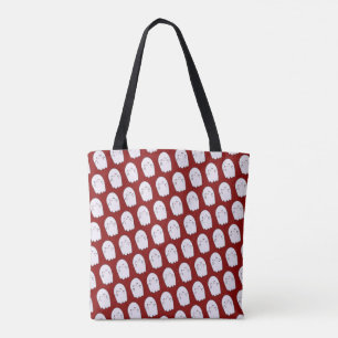 Bolsa Tote Cute Ghost Halloween