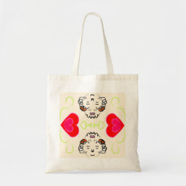 Bolsa Tote Cute Hearts Art