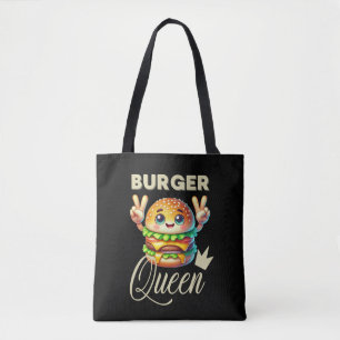 Bolsa Tote Cute Kawaii Hamburger