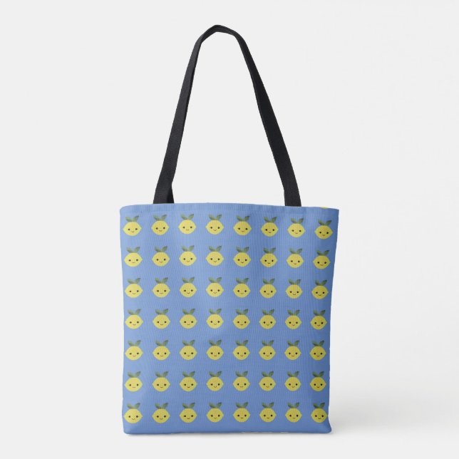 Bolsa Tote Cute Kawaii Lemon (Verso)