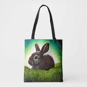 Bolsa Tote Cute Little Storybook Bunny