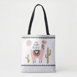 Bolsa Tote Cute Llama