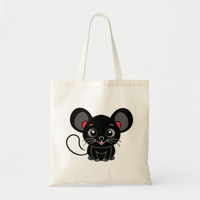 Bolsa Tote Cute Mouse (Frente)