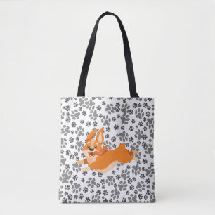 Bolsa Tote Cute Pembroke Welsh Corgi