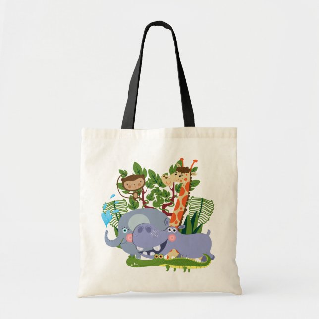 Bolsa Tote Cute Safari (Frente)