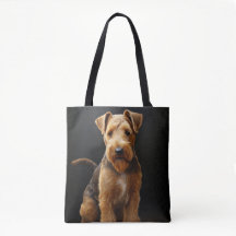 CUTE TAN & BROWN WELSH TERRIER DOG