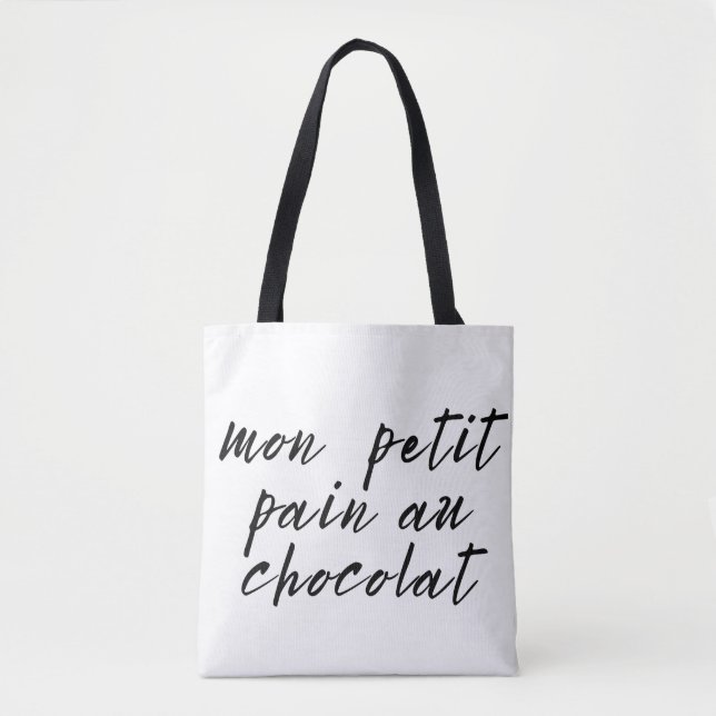 Bolsa Tote Cute Termo Francês de Afeto (Frente)