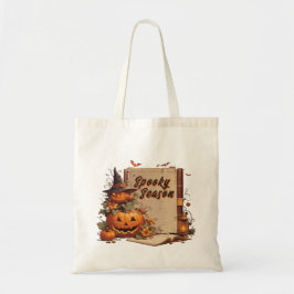 Bolsa Tote Cute Whimsical Halloween Spooky Season