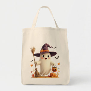 Bolsa Tote Cute Witchy Halloween