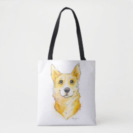 Bolsa Tote Cutie Corgi