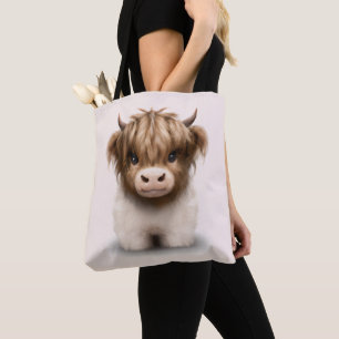 Bolsa Tote Cuzal Highlands Scottish Cow