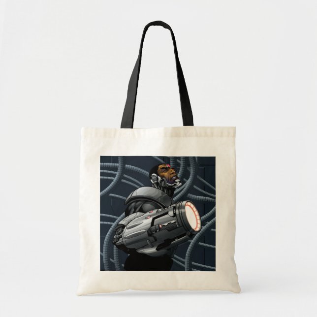 Bolsa Tote Cyborg e Arma Bust (Frente)