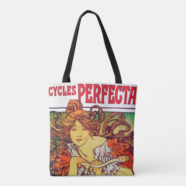 Bolsa Tote Cycle Perfecta, Mucha (Verso)