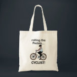 Bolsa Tote Cyclist Cycling Bicycle Biking<br><div class="desc">Cyclist Cycling Bicycle Biking Tote Bag originally designed by Nisha Prabhu. Carry your love for cycling everywhere with our stylish cyclist and bicycle biking tote bag! This spacious tote features vibrant graphics of cyclists in motion that showcase your passion for biking. Whether you're heading to a ride, the market, or...</div>