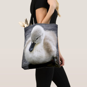 Bolsa Tote Cygnet da cisne   do bebê