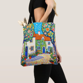 Bolsa Tote da Aldeia Caprichosa e Bonita
