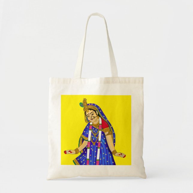 Bolsa Tote da Deusa Radha (Frente)