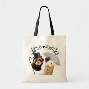 Bolsa Tote Da "doninha senhora e do cavalheiro"
