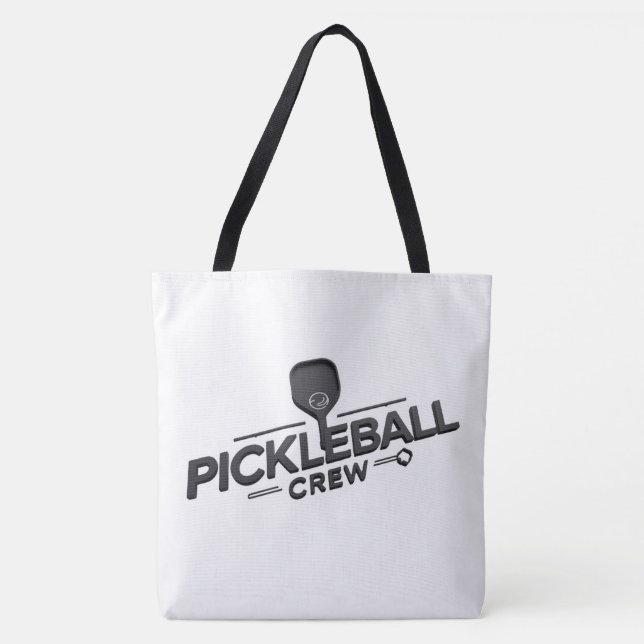 Bolsa Tote da Equipe de Pickleball – Para ombros d (Frente)